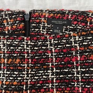 Ann Taylor Factory Multicolor Tweed Skirt